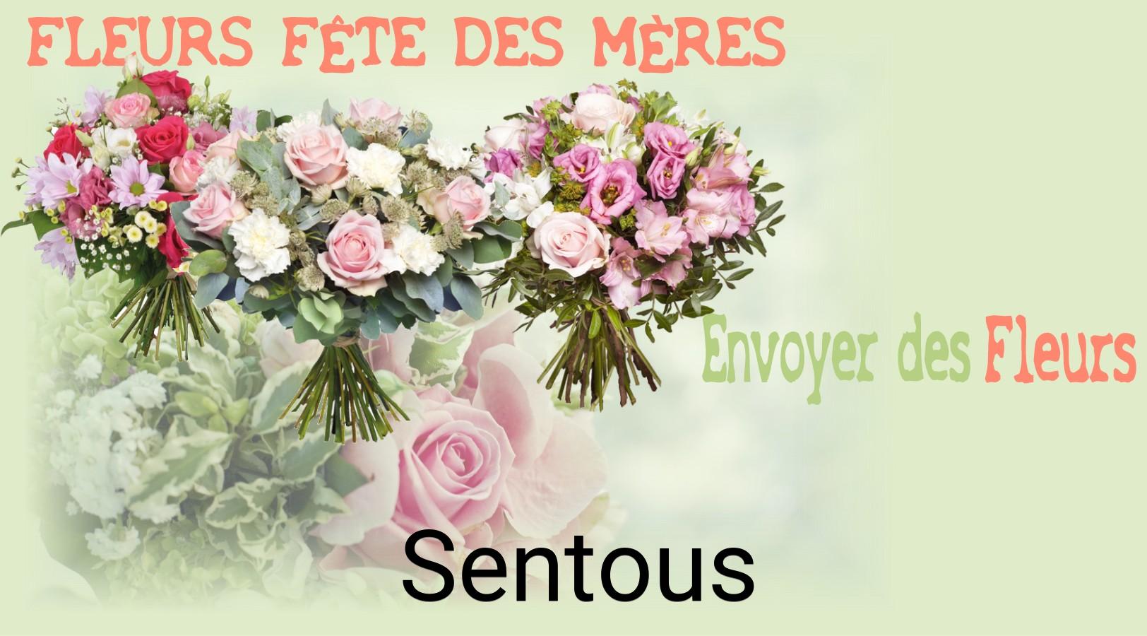 Bouquet de Fête des Mères livré à Sentous